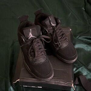 Jordan Black Cat Sneakers